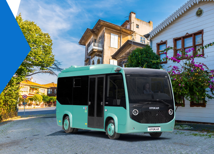 Ecological midibus e-CENTRO for the first time in Latvia
